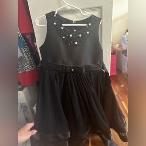 Girls black dress